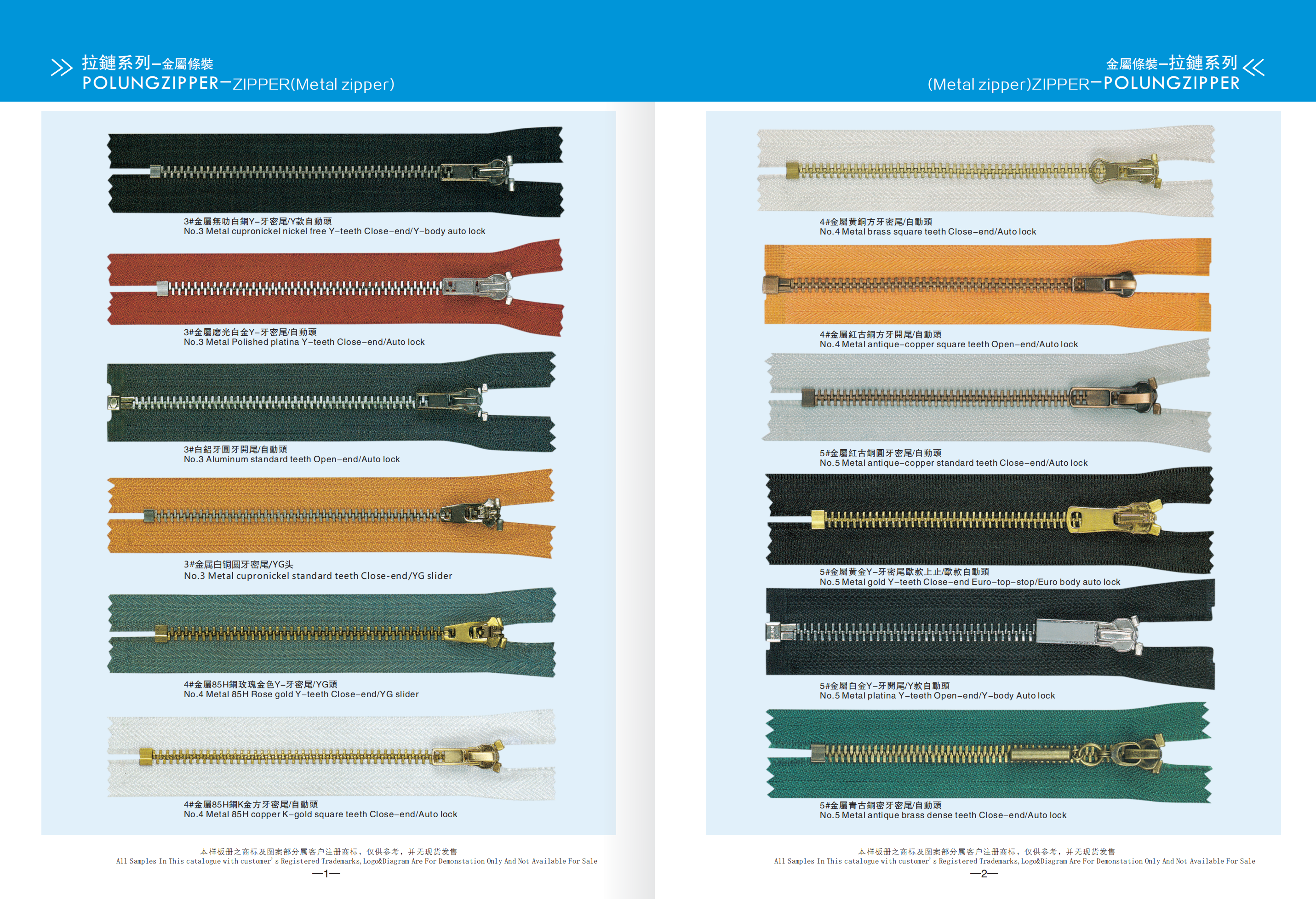 Complete Guide to Zipper Types and Specifications: Everything You Need ...