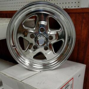 Chrome alloy wheel for cars and trucks.