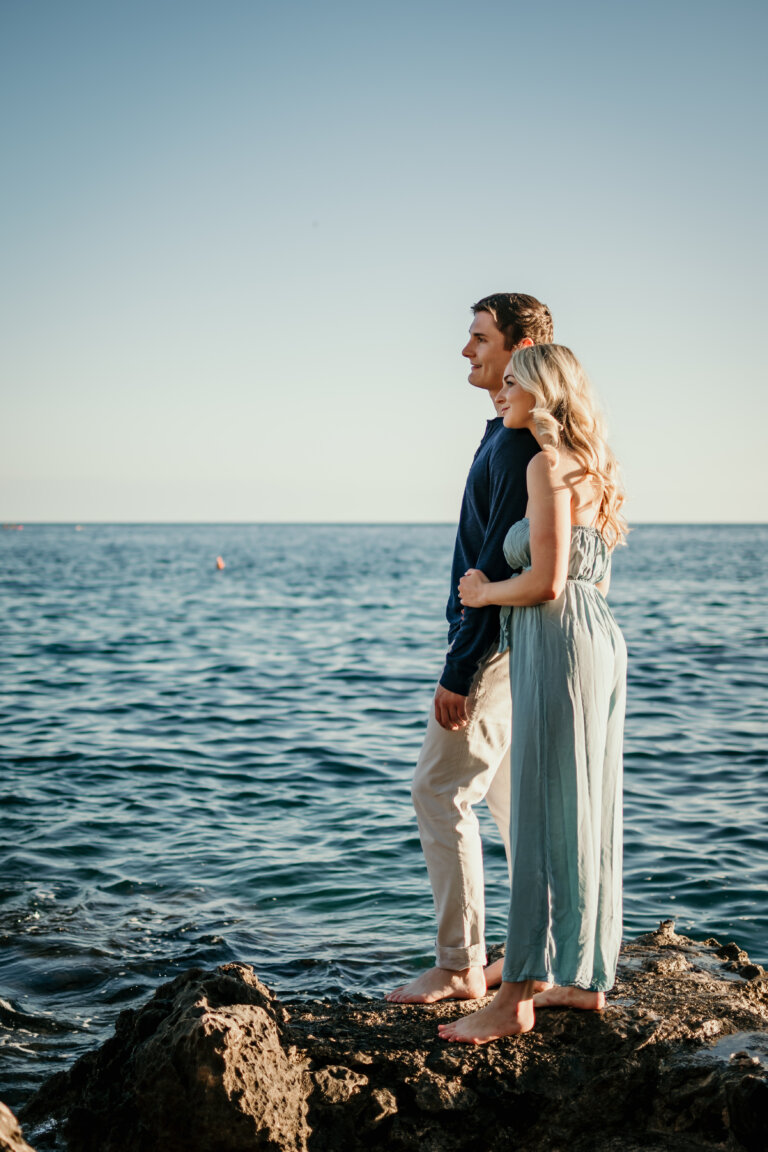Couple by the Adriatic Sea Dubrovnik