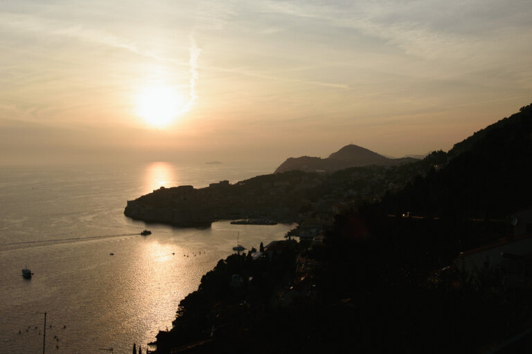 View of Dubrovnik Old Town perfect for elopement