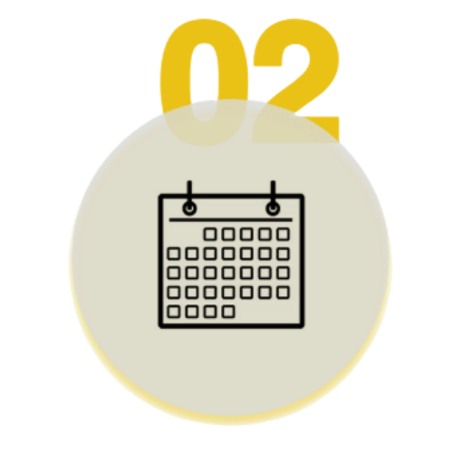 Auto repair shop calendar for scheduling vehicle maintenance and service appointments.