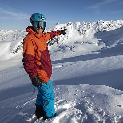 Owen Leaper In Valdez, Alaska With Pulseline Adventure.