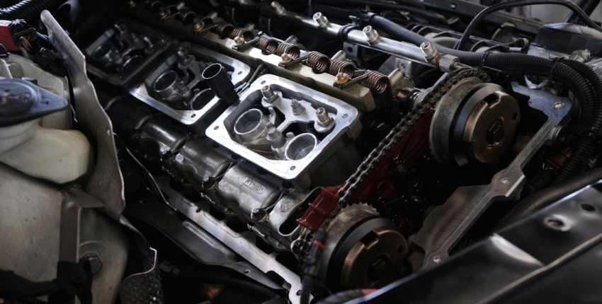 Engine repair and maintenance at Qwik Oil & Auto Care.