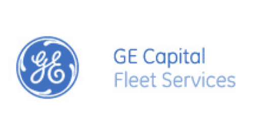 GE Capital fleet services logo for auto maintenance and fleet management.