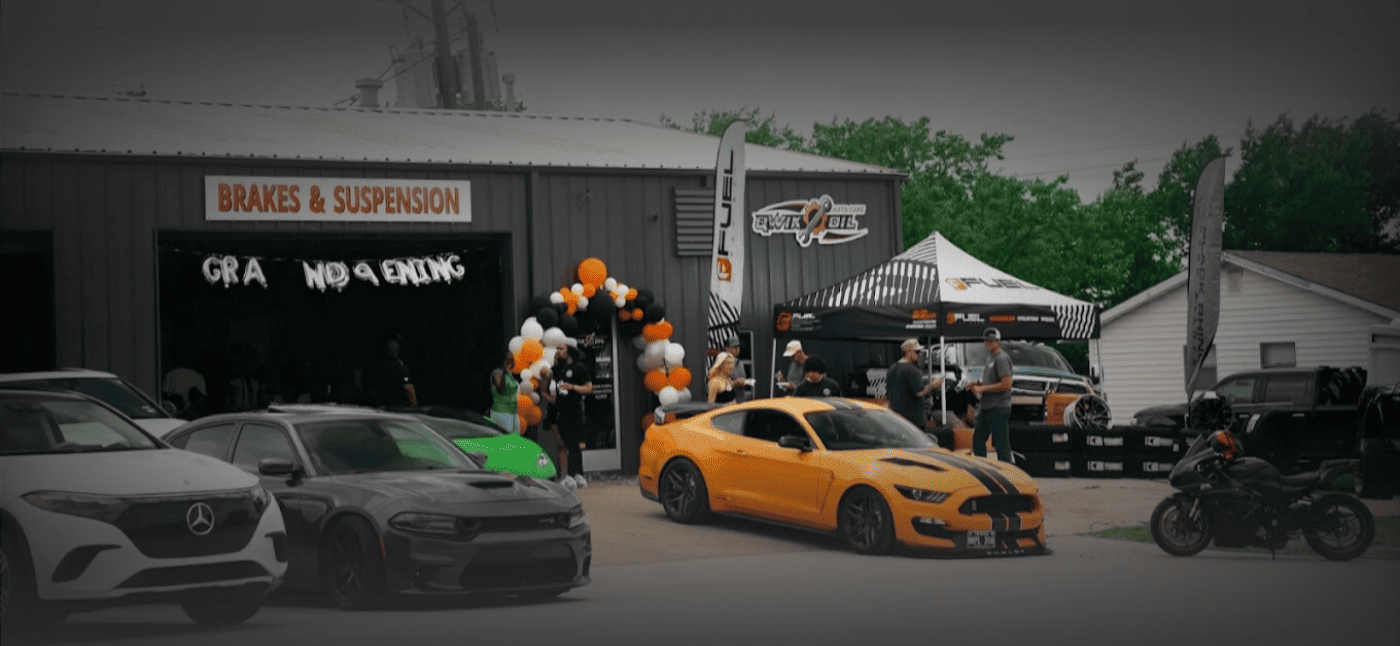 Auto repair shop with new car service and maintenance center.