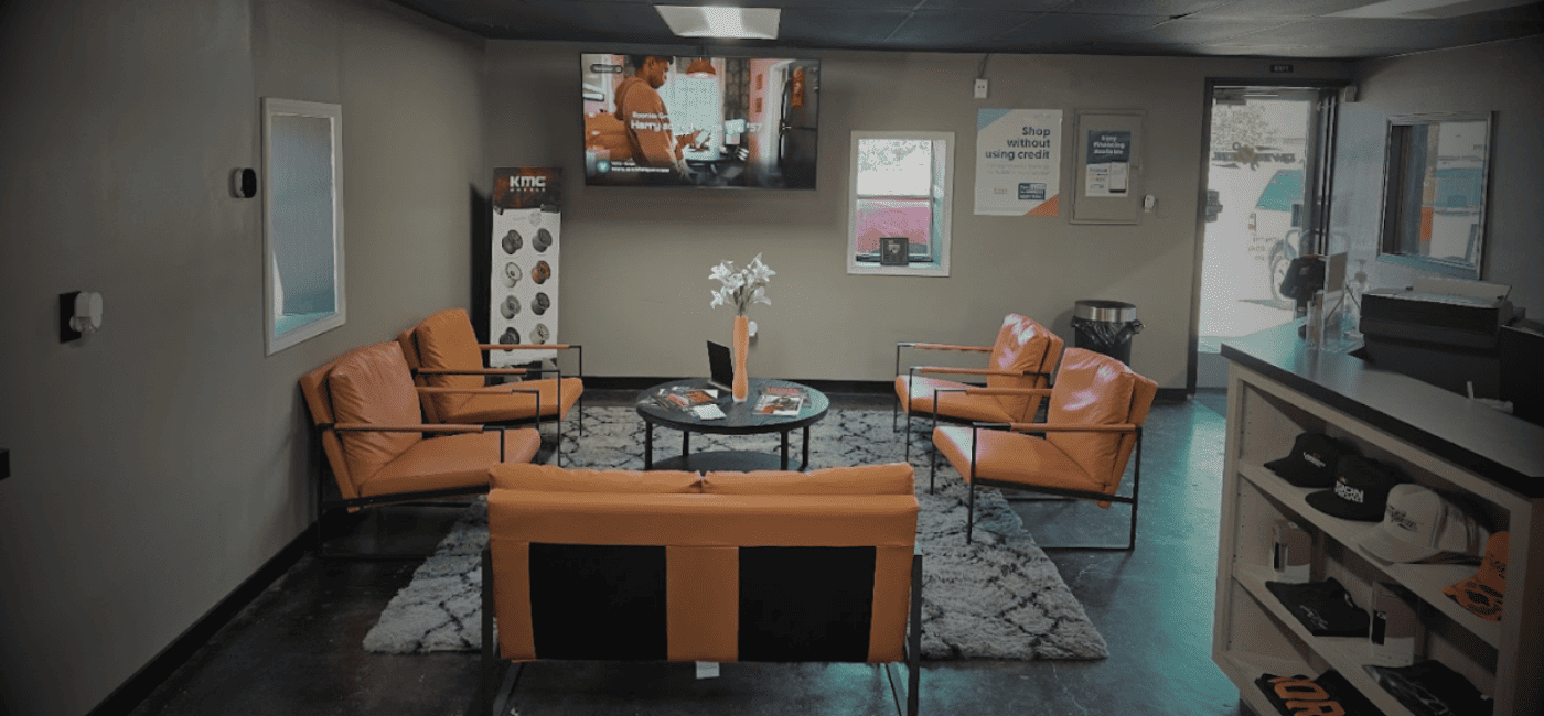 Auto Care Service Center Interior.