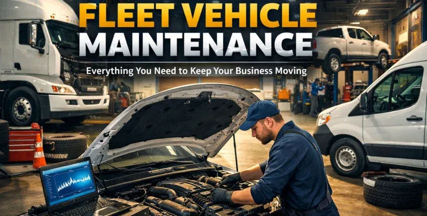 Fleet vehicle maintenance services for commercial trucks and vans. Expert auto care to keep your fle.