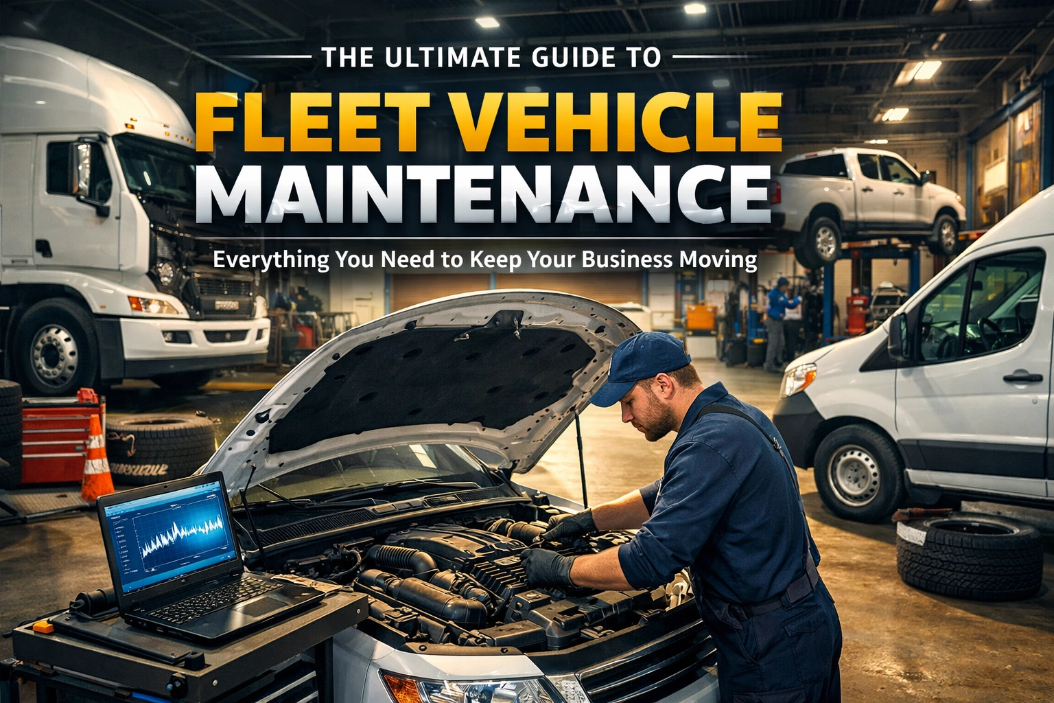 Fleet vehicle maintenance services for commercial trucks and vans. Expert auto care to keep your fle.