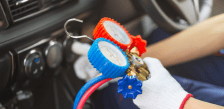 In-shop fleet repair tools for vehicle maintenance and servicing.