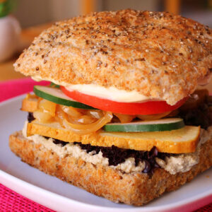 Tofu burger