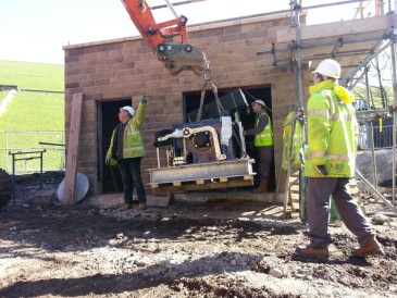 Renewables Frst - Saddleworth Community Hydro, cross flow turbine
