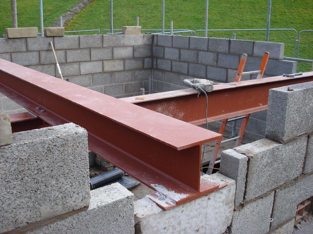 renewables first - saddleworth community hydro - turbine house hoist beam