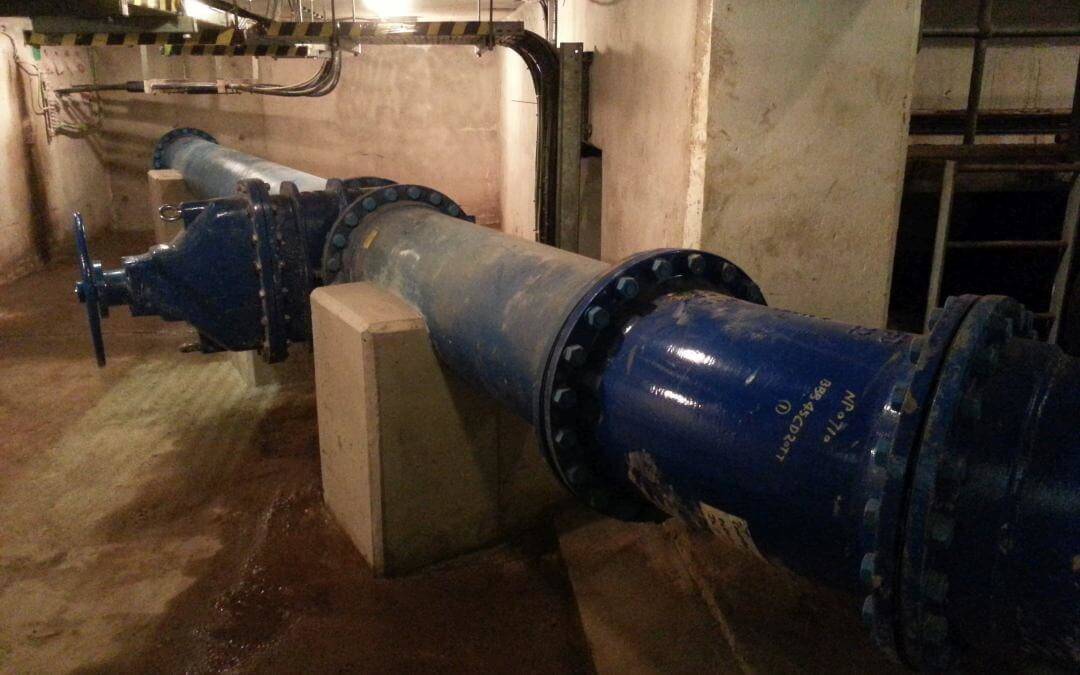 Saddleworth Hydro penstock connection