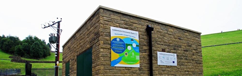 Renewables Frst - Saddleworth Community Hdro, turbine house.