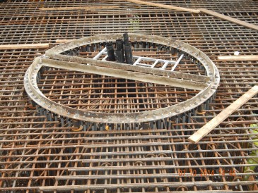renewables first - turbine foundation construction