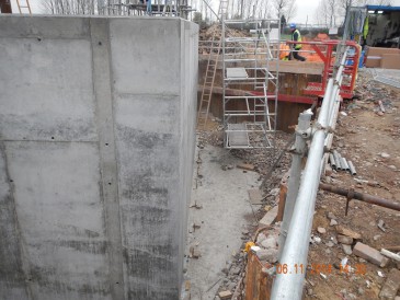 renewables first - wind turbine foundation construction at blacktoft nursery