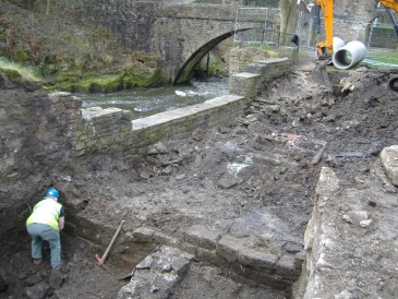 New Mills Archimedes screw