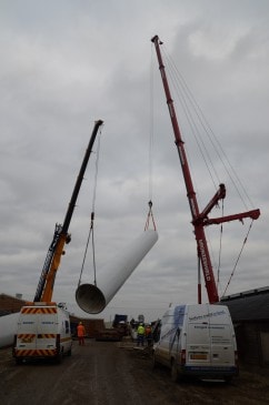 Renewables First - Hibaldstow wind turbine