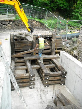New Mills Archimedes screw