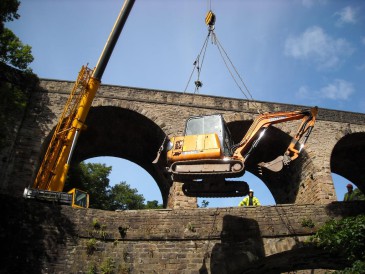 New Mills Archimedes screw