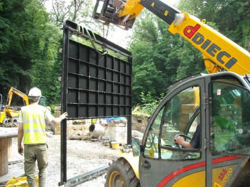New Mills Archimedes screw