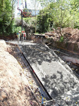 Renewables First: Micro hydro Archimedes screw turbine.