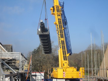 Buckfast abbey hydro archimedes screw turbine