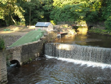 New Mills Archimedes screw