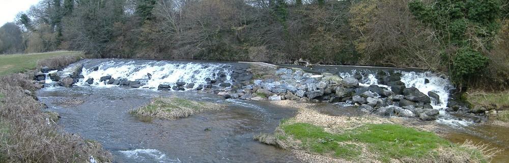 Renewables First: Micro hydro Archimedes screw turbine.
