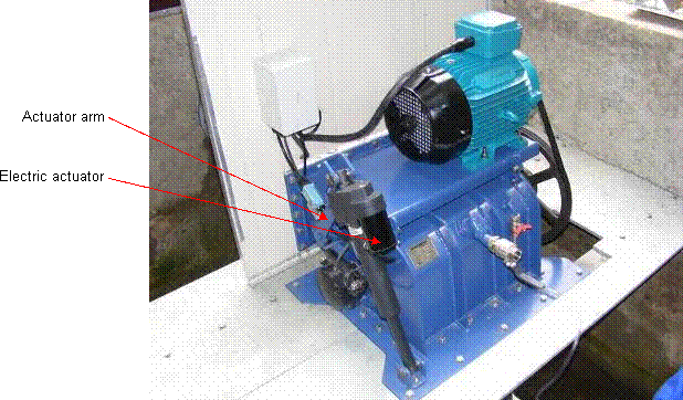 Figure 5 &ndash; Small Ecowave crossflow turbine installed in Sussex, UK