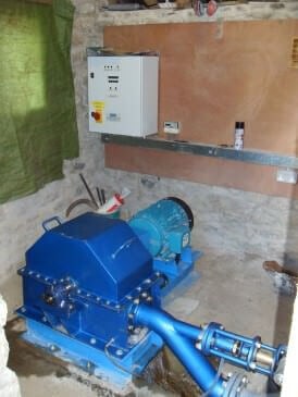 Renewables First - Bagtor House Pelton Turbine