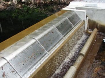 Cross flow turbine installation - Renewables First
