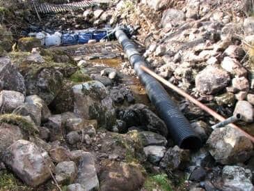 Cross flow turbine installation - Renewables First
