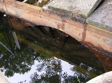 Intake drum flow mechanism