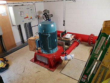 Turgo turbine at Brondanw Estate, Snowdonia