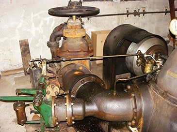 75 kW Gilkes turbine, to be left in-situ.