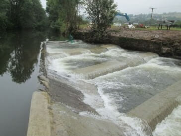 Fish pass for hydro projects