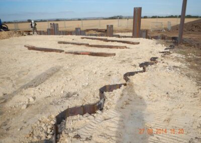 3 More piling works