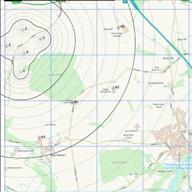 Noise modelling - part of our wind power feasibility study