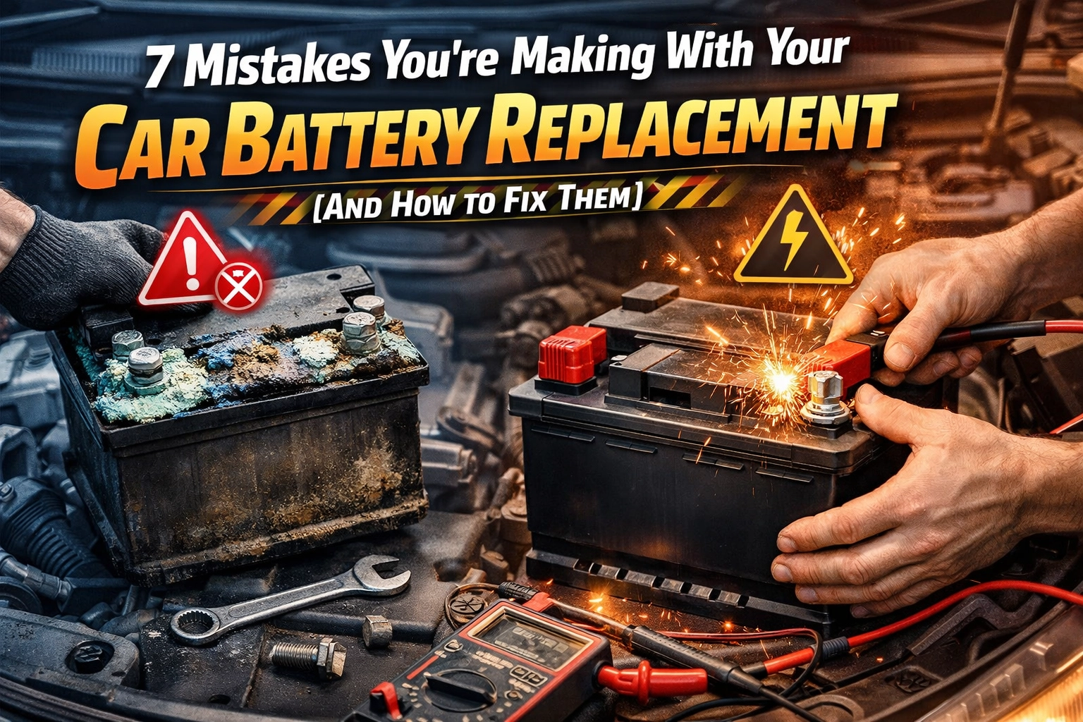 Car battery replacement tips and repair guide for vehicle maintenance.