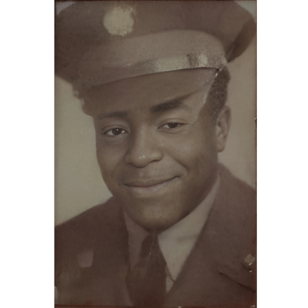 Vintage mechanic portrait at Rob & Son Garage, emphasizing trusted automotive services.