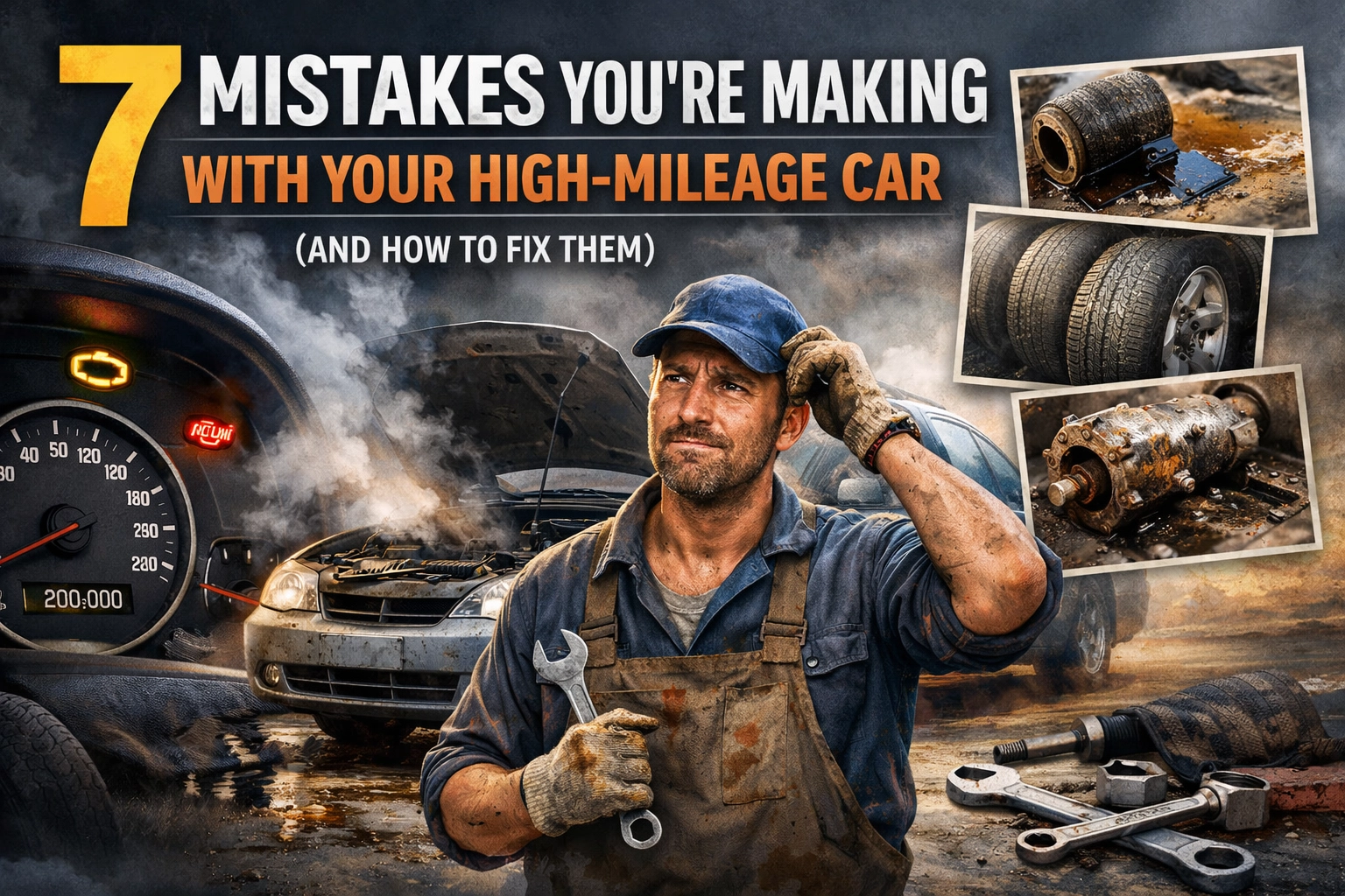 Common high-mileage car mistakes and repair tips from Rob & Son Garage.