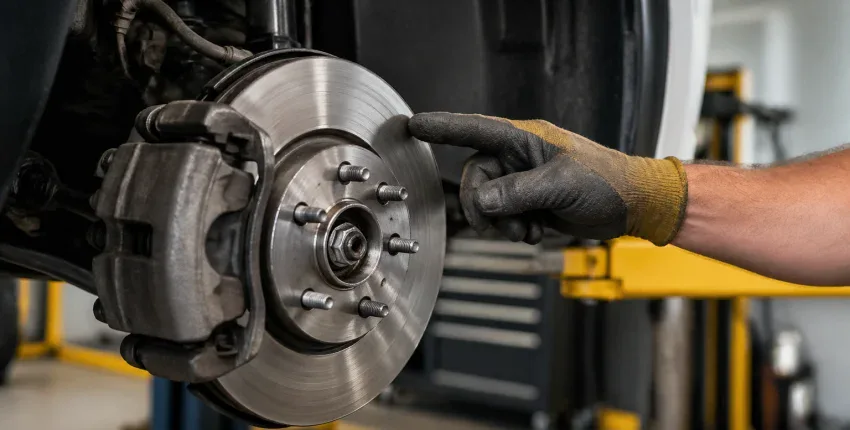 Brake system repair at Rob's Auto Repair in Tempe, AZ. Expert brake servicing for safe driving and v.