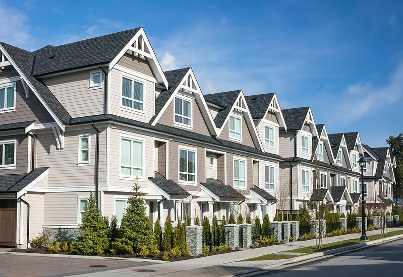 An image that shows Modern Townhouse Complex