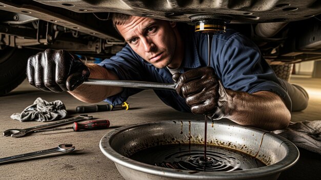 from-truck-mechanic-changing-oil-dark-grease-hands-focus-effort