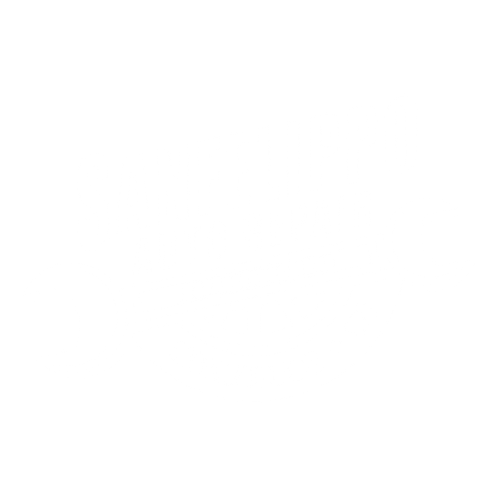 Auto repair shop logo with wrench and gear imagery.