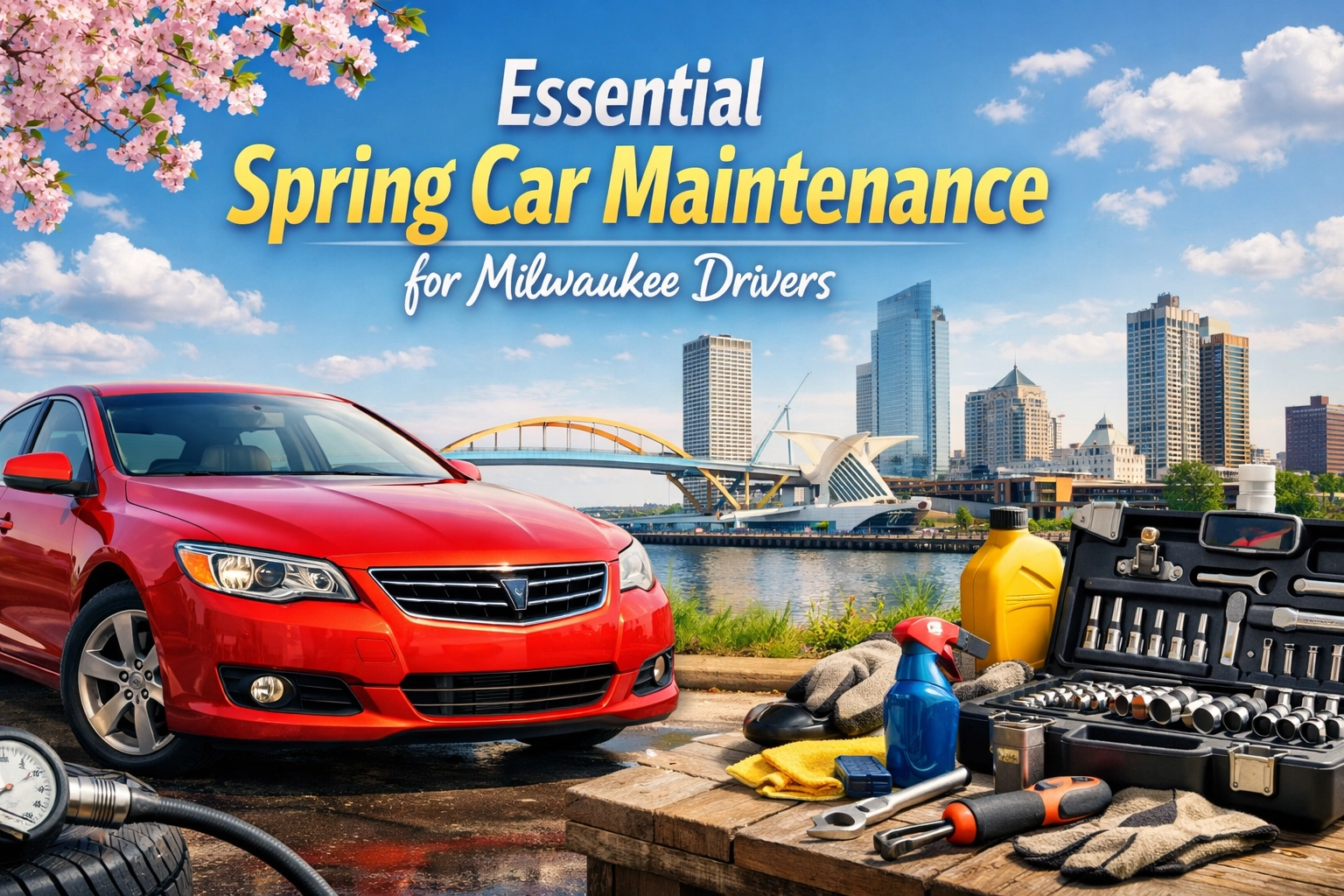Auto repair and maintenance services in Milwaukee for spring vehicle care.