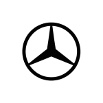 Mercedes-Benz logo on a vehicle, representing European automotive quality.