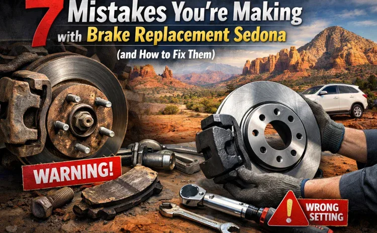  7 Mistakes You’re Making with Brake Replacement Sedona (and How to Fix Them)