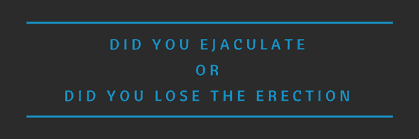 DEFINING MALE SEXUAL FUNCTIONING WHEN TALKING TO A SEX THERAPIST, delayed ejaculation, erectile dysfunction